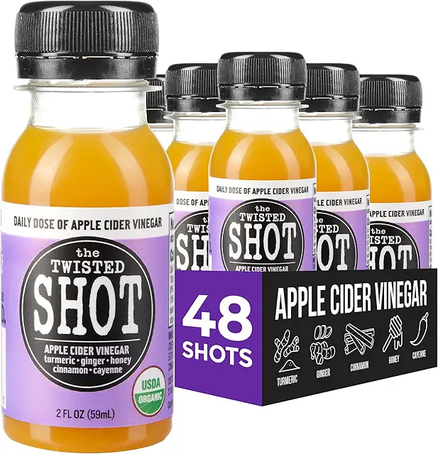 The Twisted Shot — 48-pack of 2oz organic ACV shots